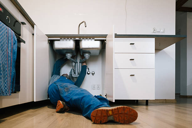 Professional Drain Cleaning technician working in West Park, NY